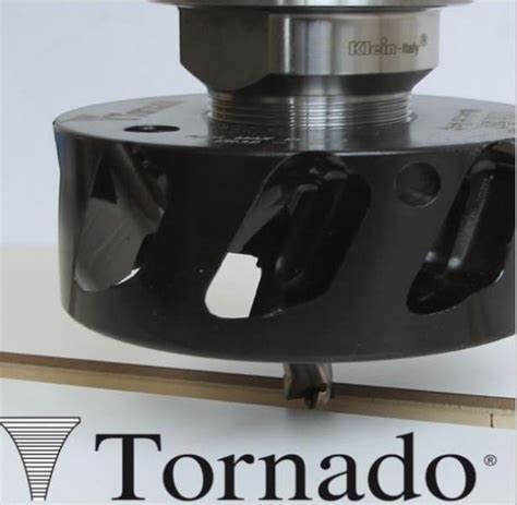 Tornado dust and chips extraction nut 